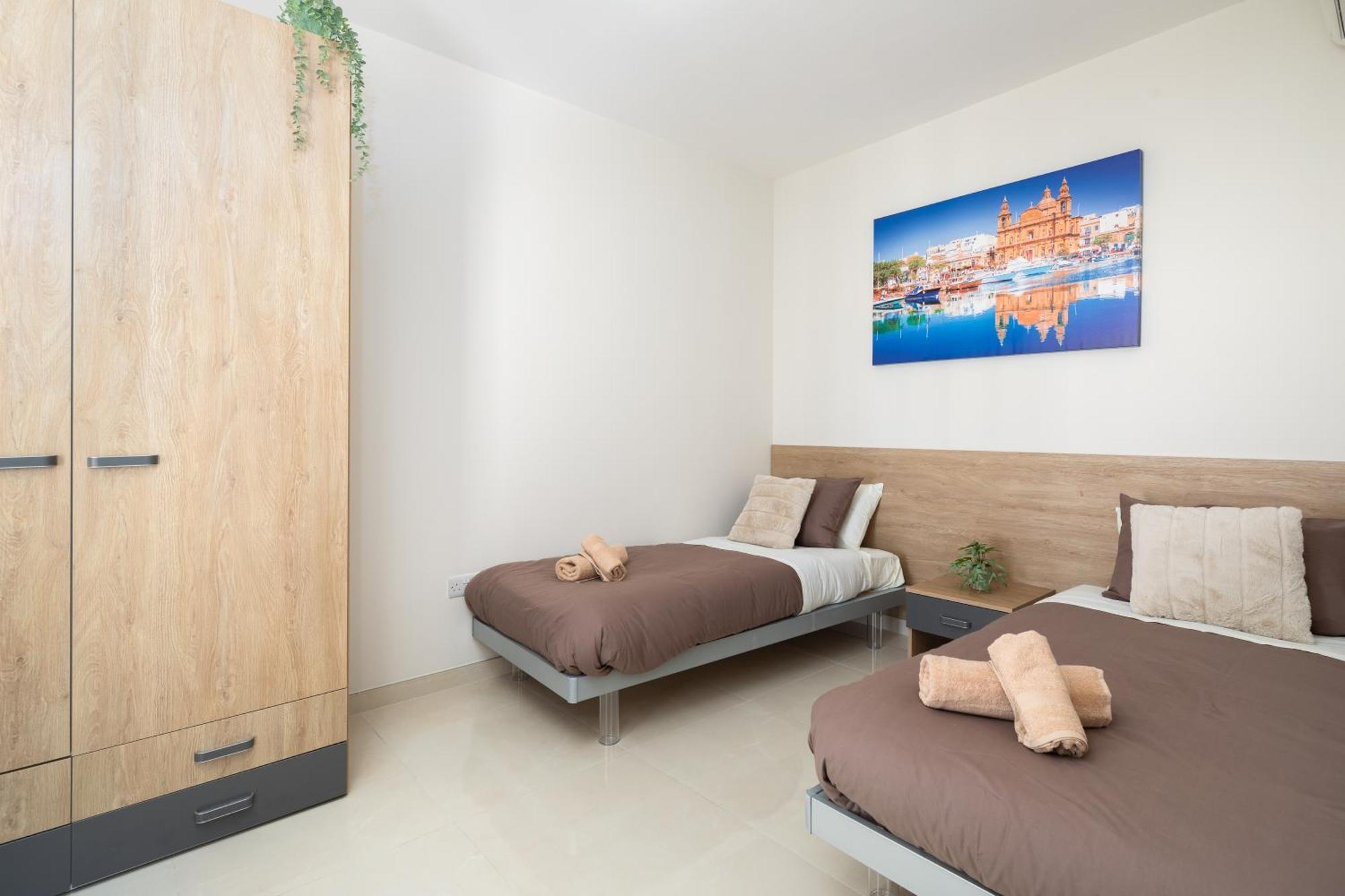 Edka Suites - Modern Sunlit 2Bd Apartments With Balconies - Close To Sliema Promenade, St Julian'S & St Georges Bay Gzira Екстериор снимка