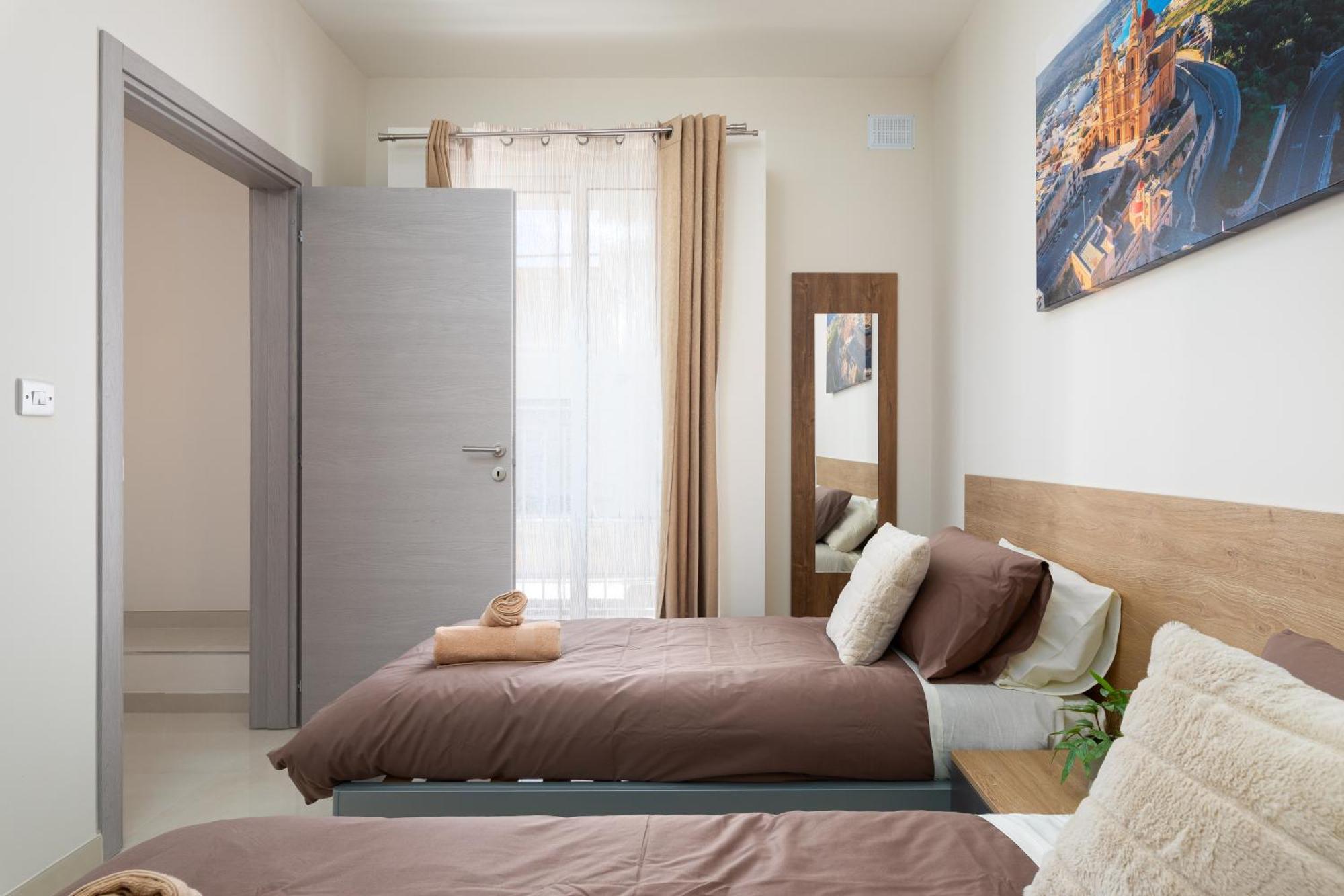 Edka Suites - Modern Sunlit 2Bd Apartments With Balconies - Close To Sliema Promenade, St Julian'S & St Georges Bay Gzira Екстериор снимка
