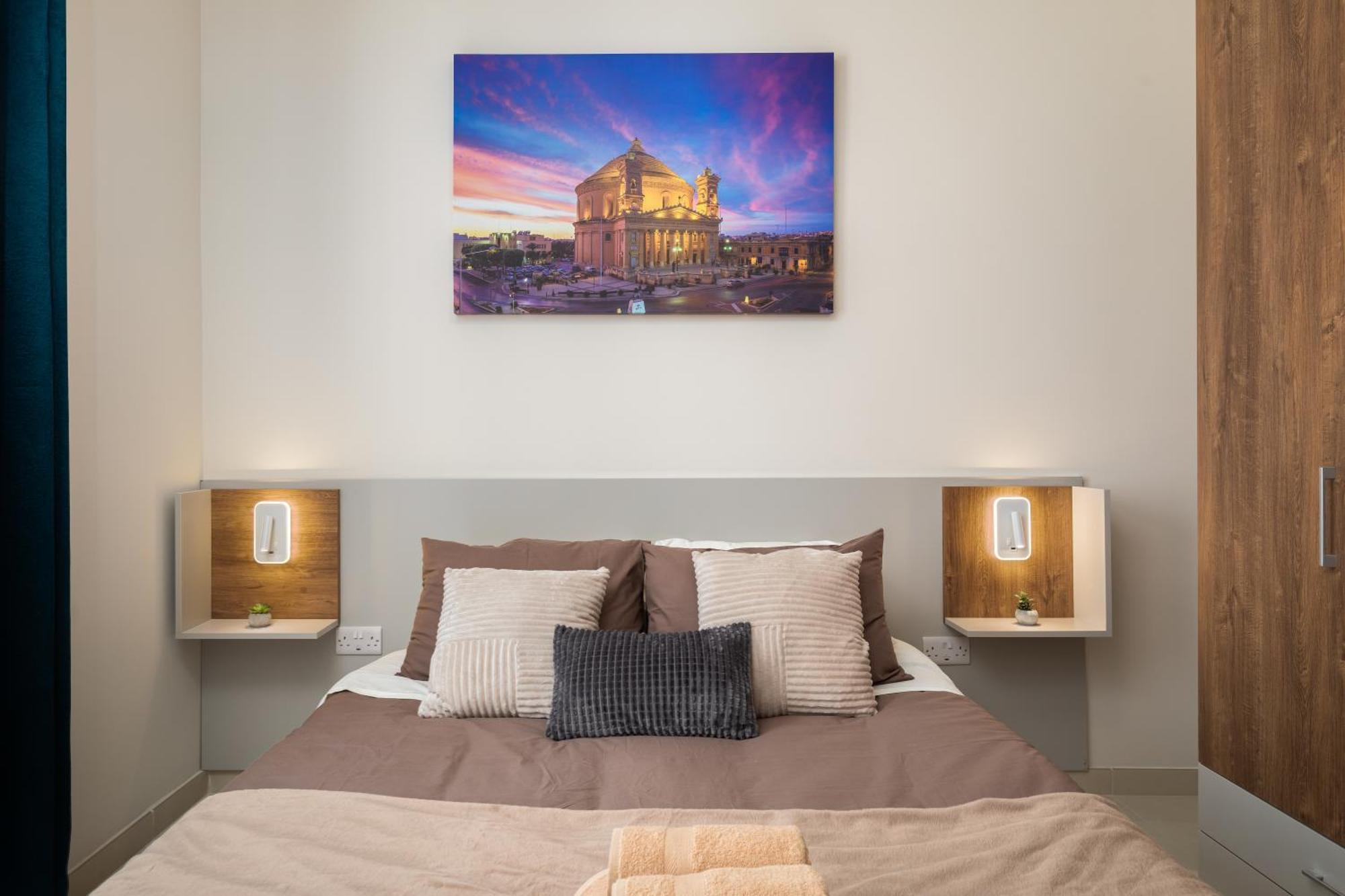 Edka Suites - Modern Sunlit 2Bd Apartments With Balconies - Close To Sliema Promenade, St Julian'S & St Georges Bay Gzira Екстериор снимка