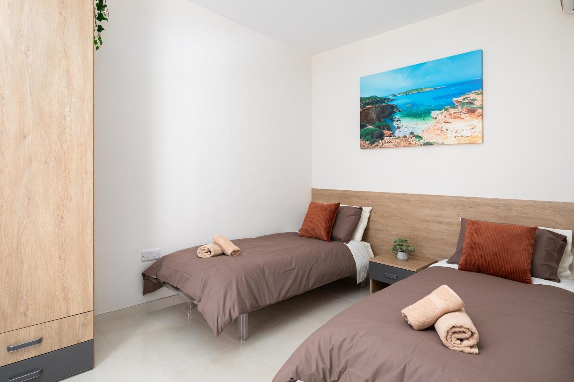 Edka Suites - Modern Sunlit 2Bd Apartments With Balconies - Close To Sliema Promenade, St Julian'S & St Georges Bay Gzira Екстериор снимка
